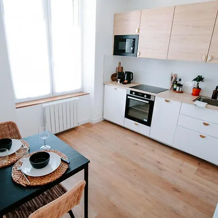 T1bis Cocooning Au Calme Apartamento